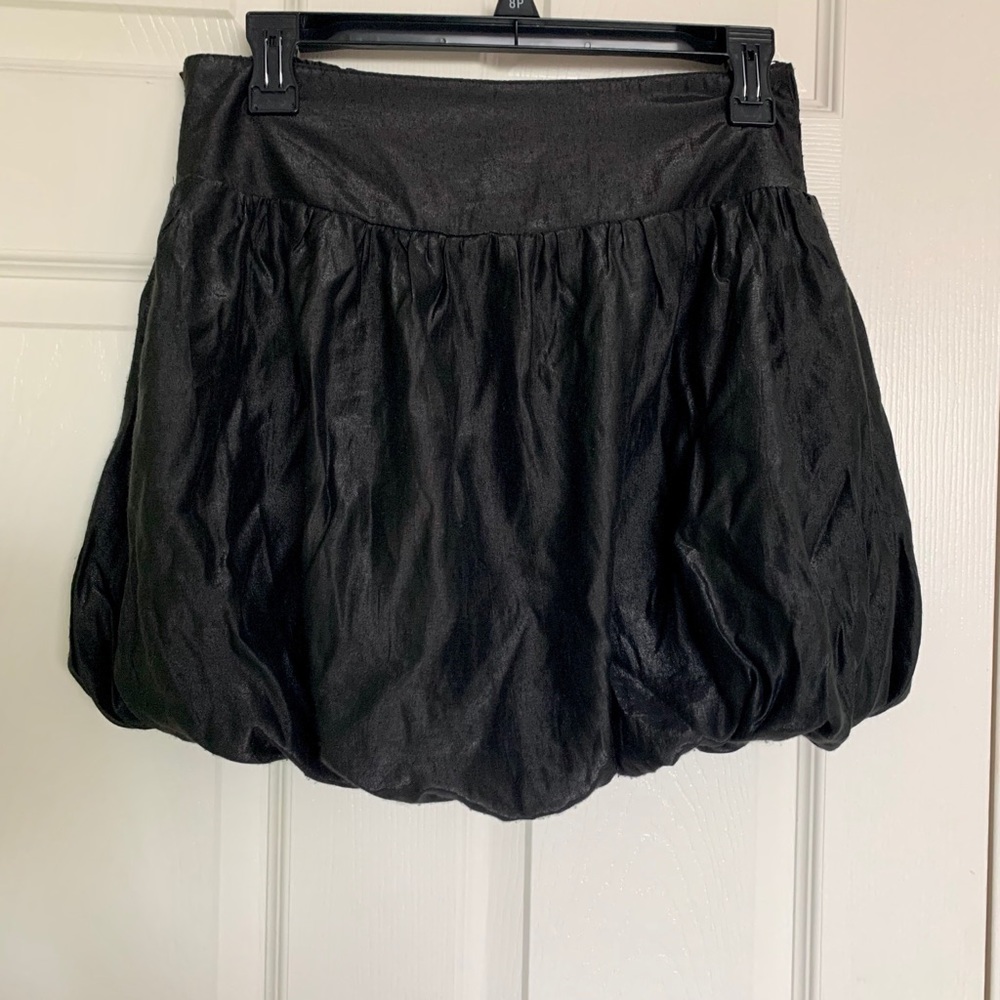 Balloon mini skirt